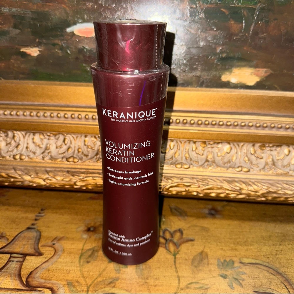(1) New! Sealed Keranique Volumizing Keratin Conditioner 12 oz - Sealed RARE